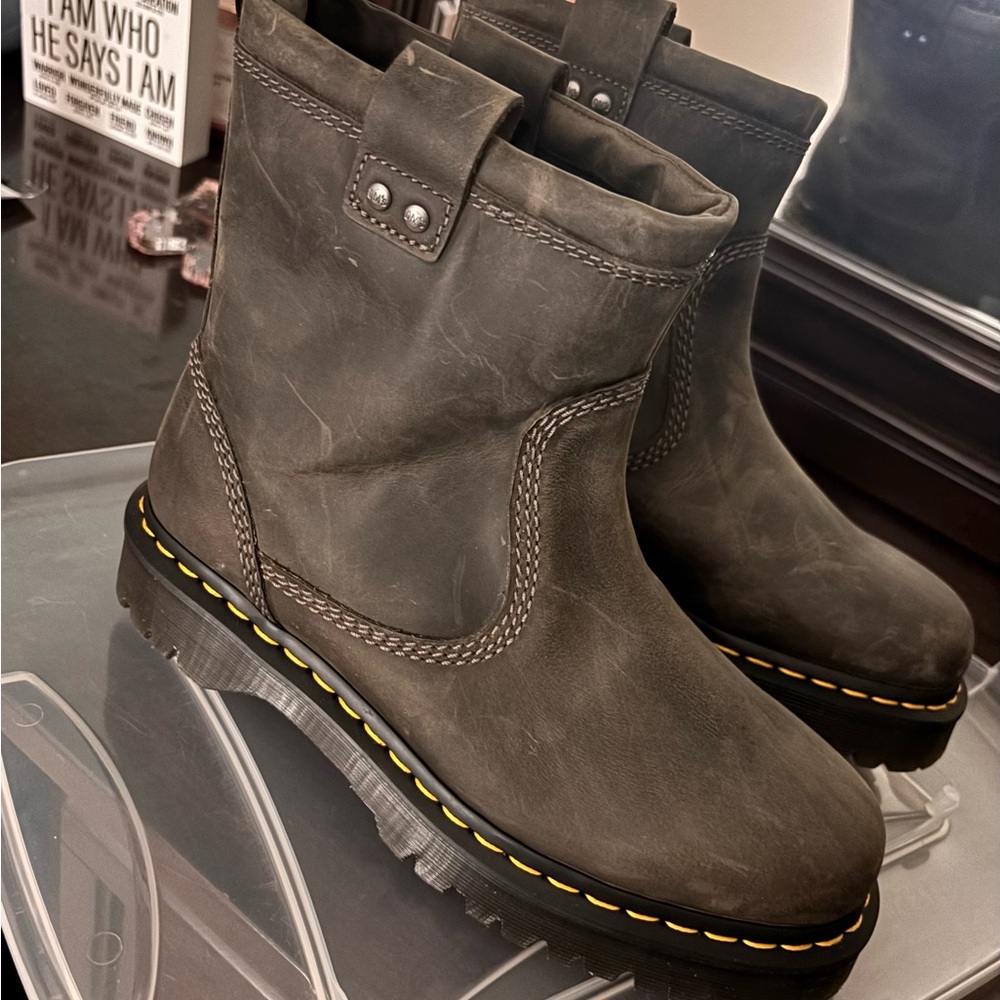 Dr. Martens Brown Leather Boots